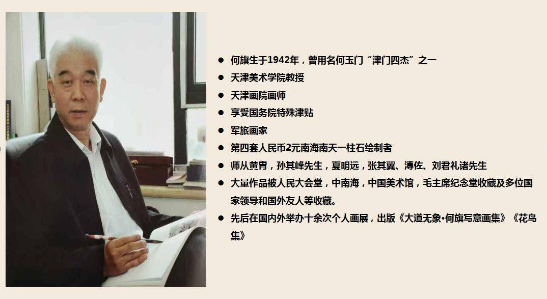 何旗-国之巨匠第四套2元卷绘画者